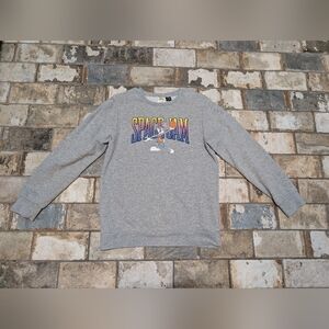 Space Jam A New Legacy Long Sleeve Gray Sweatshirt Youth XL Kid Bugs Bunny